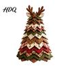 Schlafzimmer Festliche Akzente DIY gesteppter Weihnachtsbaum Bausatz Handgefertigter Stoff Tischdekoration Gartenornamente Feiertags Bastelprojekt für Zuhause