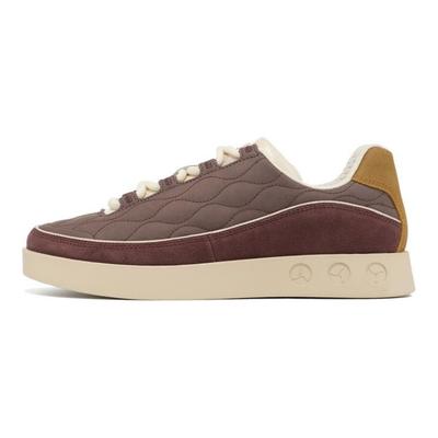 1990 Klassische Serie Bequeme Langlebige Low-Top-Sneaker Damen-Sneaker Braun-Rot ALHT074-1