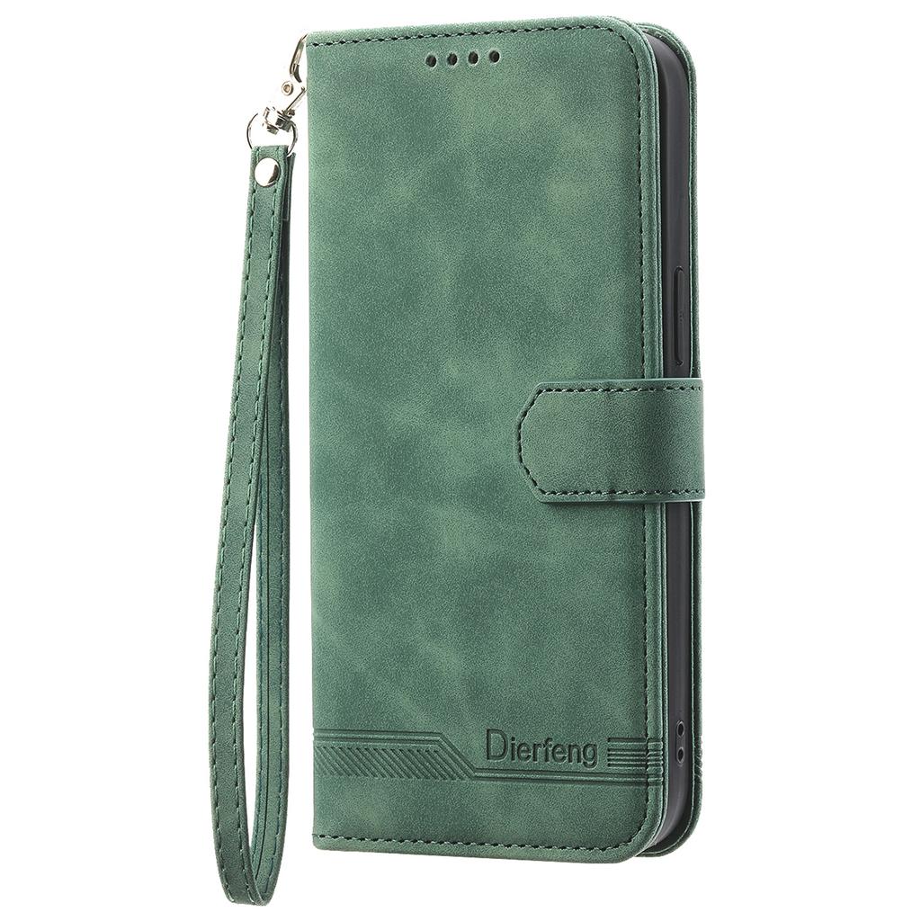 DIERFENG DF-03 Flip Stand Cover for Samsung Galaxy M15 5G/F15 5G Cases Imprinted Card Holder Shell