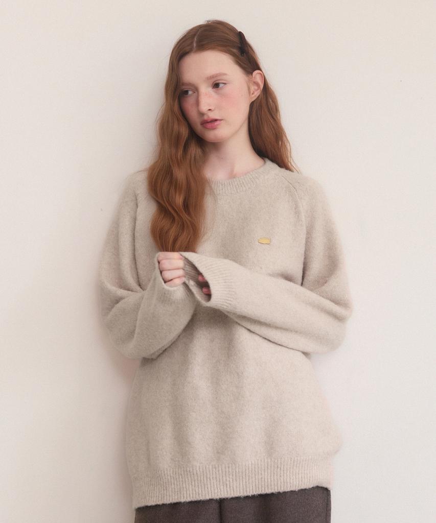 ADAUL Reglan Lambs Wool Over Fit Knit - 7Color