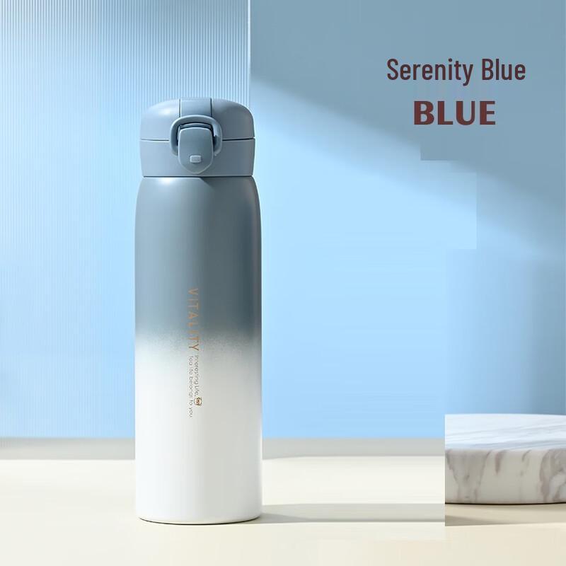 TLAKEHO 304 Stainless Steel Insulated Water Bottle