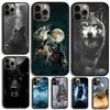 Animal The Wolf Howl Phone Case For iPhone 17 Air 14 13 12 16Pro Max 15  Plus Max Cover Shell Coque