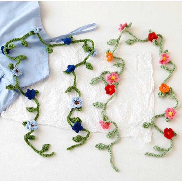 Fashionable Flower Long Waist Chain Sweet Styles Waist Belt Softable Belt for Daily Wear