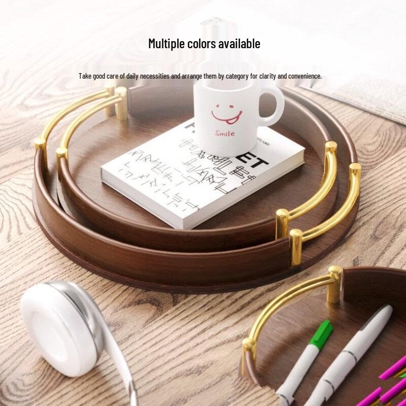 Serviertablett aus Holz im chinesischen Stil