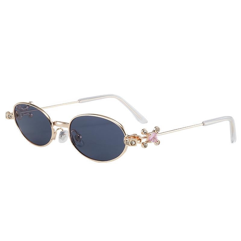 Fashion Metal Women S Sunglasses, Trendy Versatile Sunglasses, Uv Protection Sunglasses