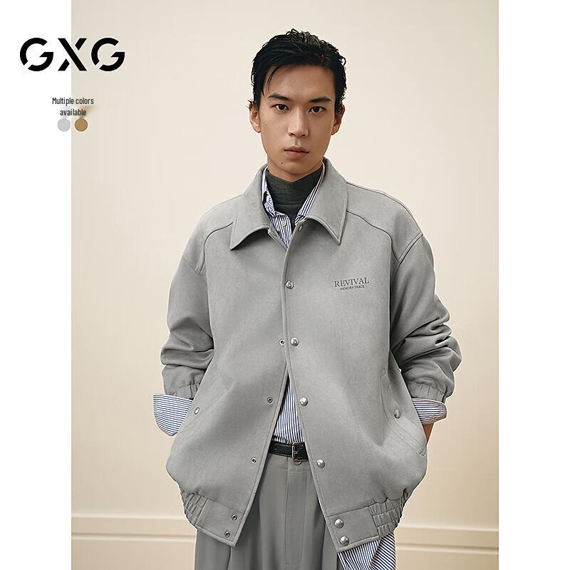 

GXG Men s Faux Suede Coach Jacket 175/L