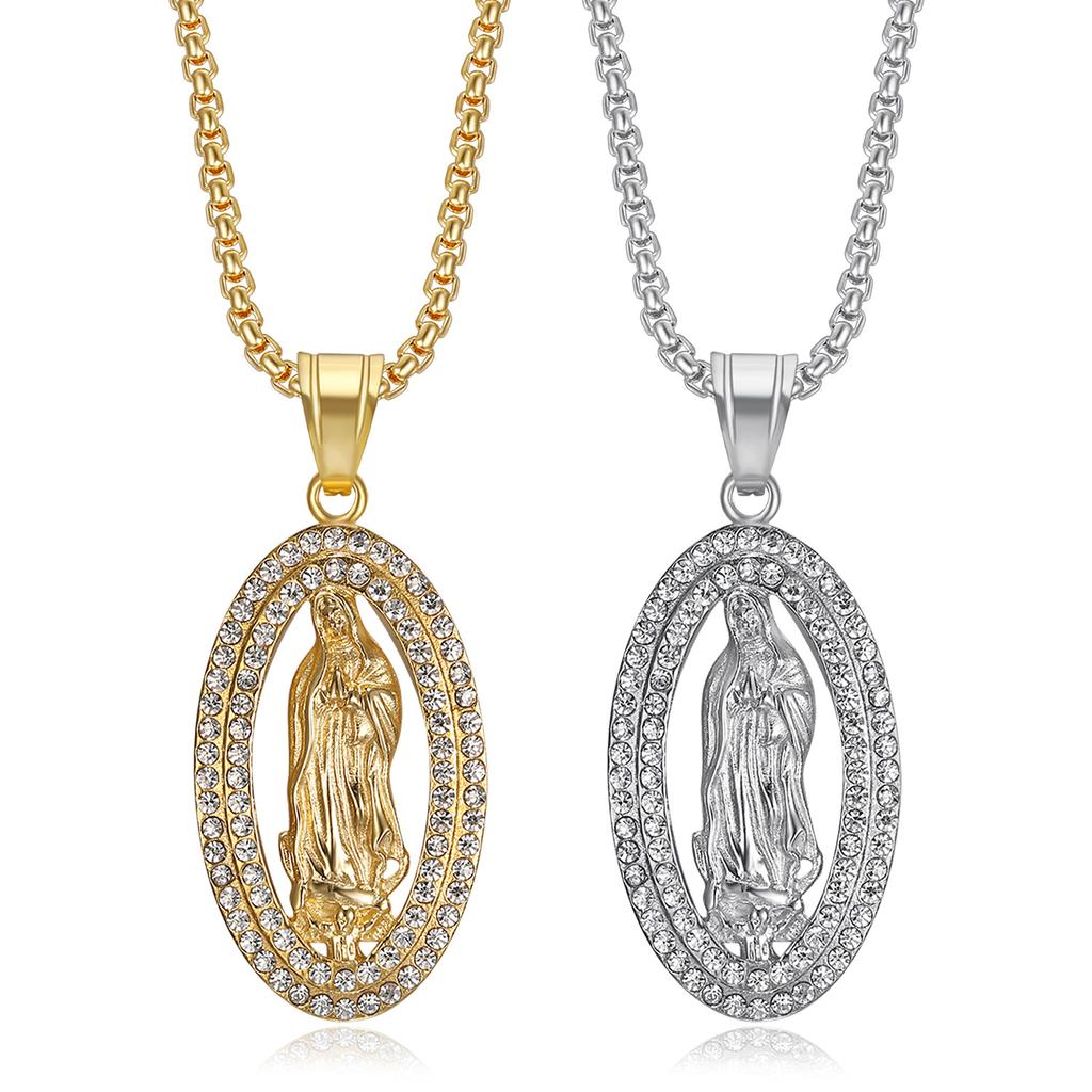 Jewelry Fashion Trend Inlaid Zircon Necklace Men's Party Jewelry Accessories 2026