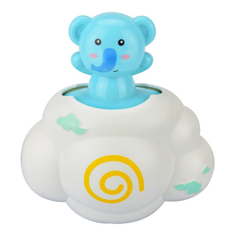 Kids Shower Cloud Toy With Cute Bear Design For Bath Time Fun And Learning Activities