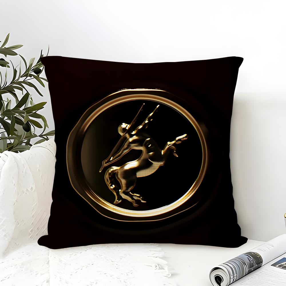 Classic Brandy Brands R-Remy Martin Pillow Case Cotton Linen Fabric Square Zipper Pillowcase Home Decorative Living Room