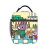 Kawaii Trotro Cartoon Insulated Lunch Bag Cooler Bag Reusable,Lunch Container Animation High Capacity Lunch Box Tote Food Bag