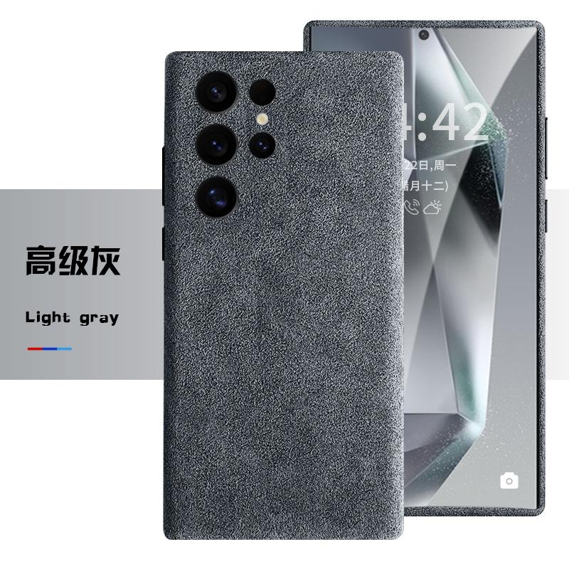 Genuine Italy Alcantara Leather Magnetic Case for Samsung S24 S25 Ultra S24+ Plus with Magsafe Super Car Luxury Phone Back Cover