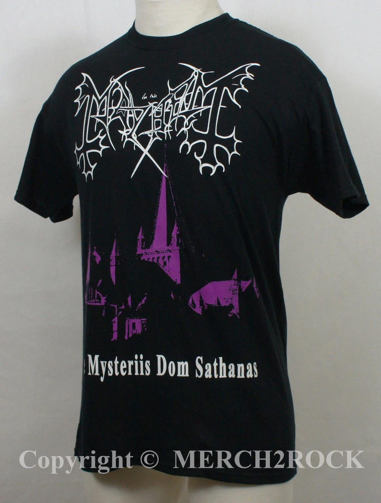 MAYHEM Band De Mysteriis Dom Sathanas T-Shirt S M L XL NEW XXL