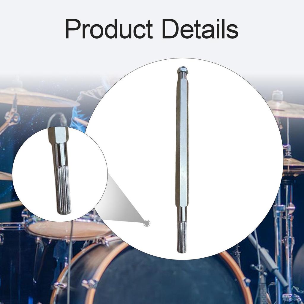 Bass Drum Pedal Chain Sprocket cam Connector Rod Percussion Instrument Parts Sturdy Professional