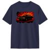 Unisex TShirt IMPALA SPN Impala Supernatural Vintage Cotton Tees Short Sleeve  T Shirt Crewneck Clothing Summer