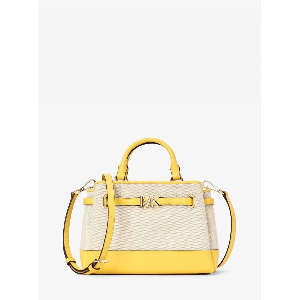 

СУМКА MICHAEL KORS REED С ЦЕНТРАЛЬНОЙ МОЛНИЕЙ, МАЛЕНЬКАЯ 35T4G6RS1C5455, ЗОЛОТО-ЖЕЛТАЯ