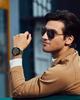 TSAR BOMBA Men's Tonneau Watch 50M Waterproof Classic Sapphire Crystal Silicone Strap Japanese Movement