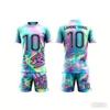 Nuovo set estivo Yamal #10 maglia e pantaloncini da calcio ad asciugatura rapida e vestibilità ampia abbigliamento da allenamento per bambini