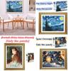 Paintings 1000pcs Famous The Starry Night Early Education  Jigsaw Toy Puzzle