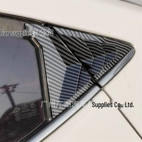 Carbon Fiber Rear Quarter Window Louvers for 2012-2016 Hyundai Elantra