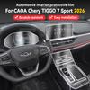 Para CAOA CHERY TIGGO 7 SPORT 2026 Película para Panel de Coche Pegatina Protectora para Salpicadero Película Interior Anti-Arañazos Accesorios