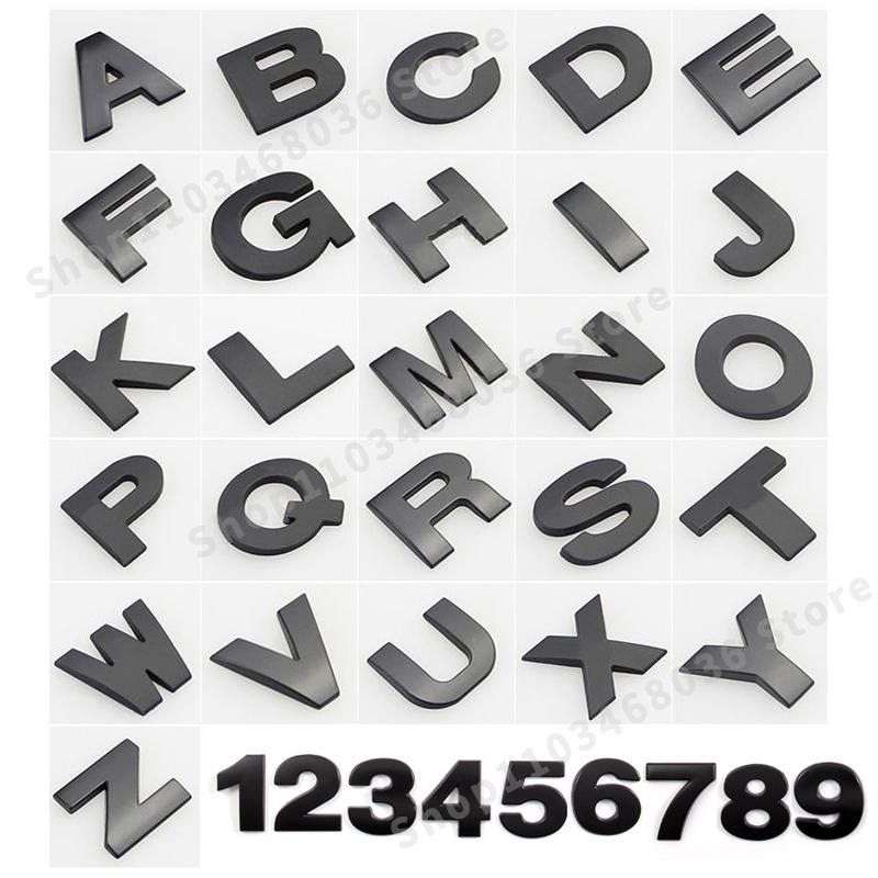

3D Metal For Haval Great Wall H4 H5 H6 H7 H8 H9 F5 F7 F9 Car Front Hood Rear Trunk Emblem Badge Sticker Letter Logo Accessories For H6 Text матовый черный