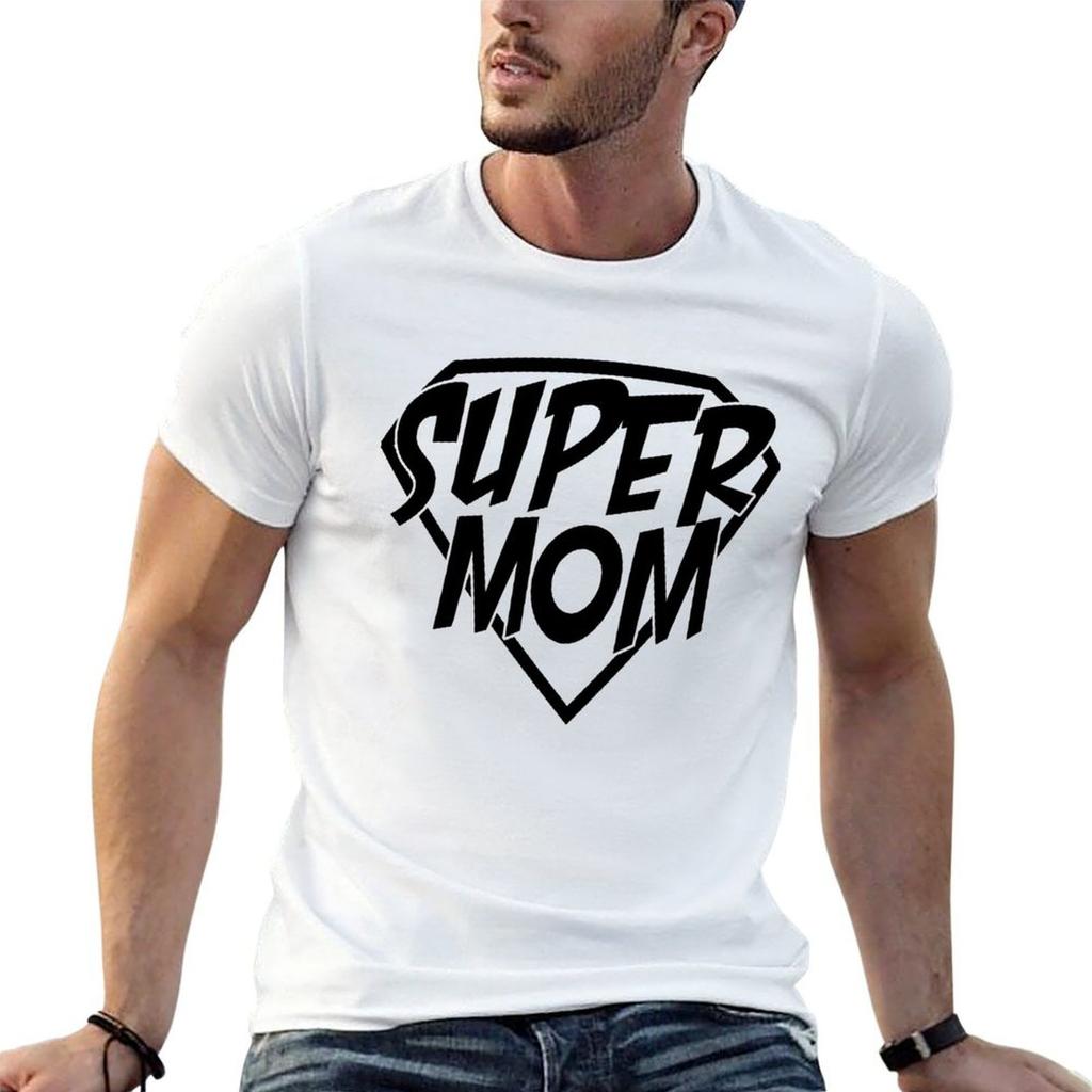 Super mom TShirt t shirts for man cotton funny t shirts with prints TShirt