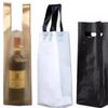 Torba na wino czerwone wielokrotnego użytku Torba na pojedyncze wino Zagęszczony PE Hotel Uniwersalna saszetka Nośna i trwała Torba plastikowa Czarna saszetka do pakowania