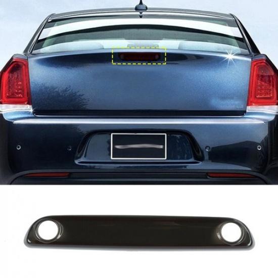 

Smoked Black Rear Brake High Light Panel Cover Trim Bezel for Chrysler 300 2011+