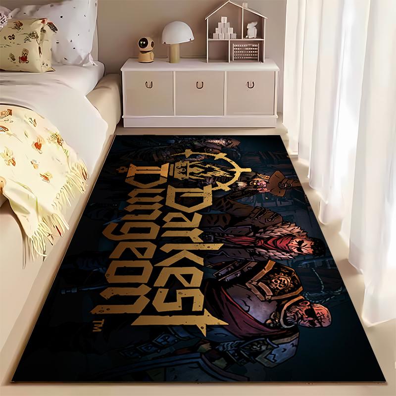 Darkest Dungeon Thema Kunst Teppich Design Rutschfester Teppich geeignet für Wohnzimmer und Schlafzimmer Sofas