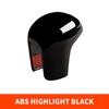 For Honda Civic 10th 2016-2019 Gear Shifting Knob Cover ABS Carbon Fiber CVT Automatic Transmission Lever Trim Car Accessories