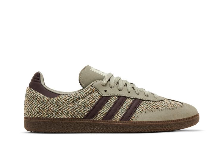 Men's Sneakers adidas Samba OG Wonder Beige Tweed Wonder Beige/Shadow Brown/Wonder White