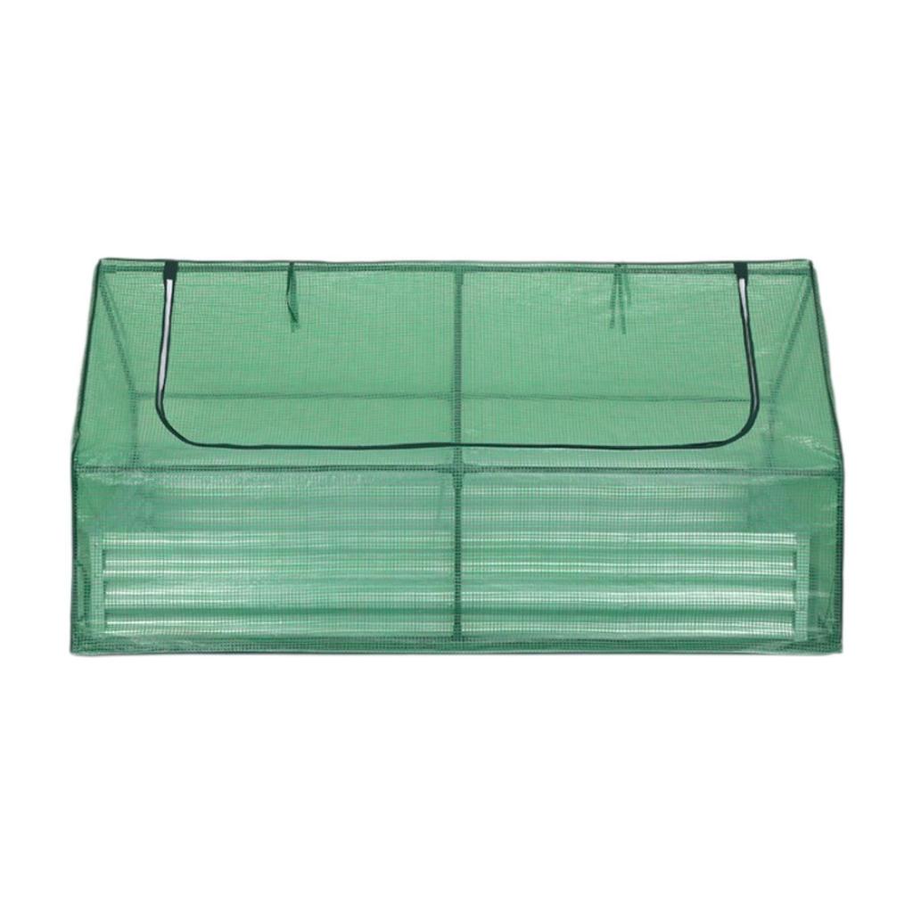 Mini Greenhouses Rustproof W/ Zippers Gardening Toolkit Grow Tunnel for Vegetables and Flowers Home Use Winter Plants Outdoors