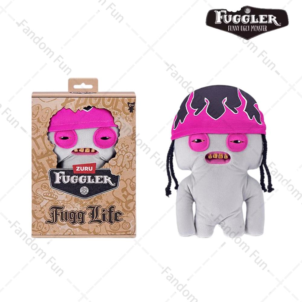Fuggler Lelijk Tand Monster Originele Pluche Pop Co-branded The Powerpuff Girls Zwerfkat Oude Fogiess Fuggstars Knuffel Speelgoed Cadeau 1pc with box
