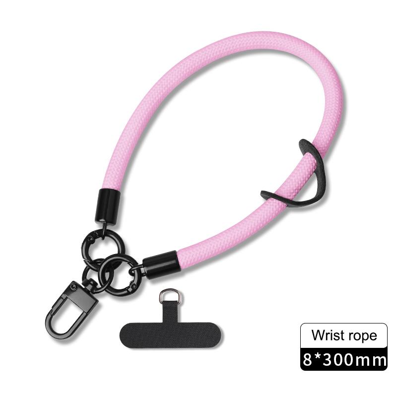 Univerzální šňůrka na telefon proti ztrátě, odnímatelná barevná šňůrka na krk, bezpečnostní poutko na telefon, kroužek na klíče, řetízek, lano s kartou