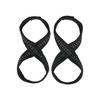 8 Loop Lifting Straps Gray (size L-xl)
