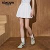 TonLion Women's High-Waist A-Line Skirt
