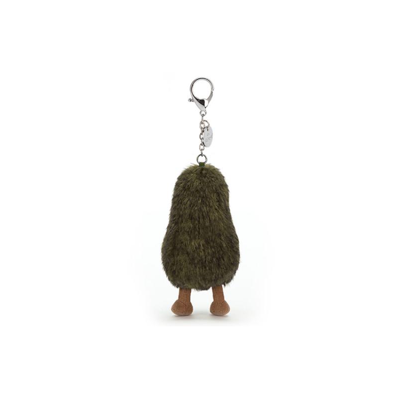 JELLYCAT Gourmet Collection Fruit Happy Avocado Amuseable Avocado Bag Charm Keychain Green Doll Plush Figure 16cm Height