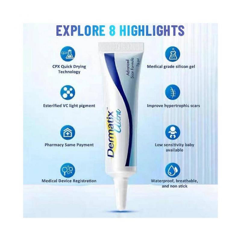 Dermatix Scar Cream Deep Keloid Scar Removal Stretch Mark Treatment Surgical Burn Wound Skin Regeneration Face Care Ointment