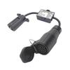 Usa To European Trailer Light Converter 7 Flat Socket (us Vehicle) To 13-pin Round Plug (eu Trailer S202412275146
