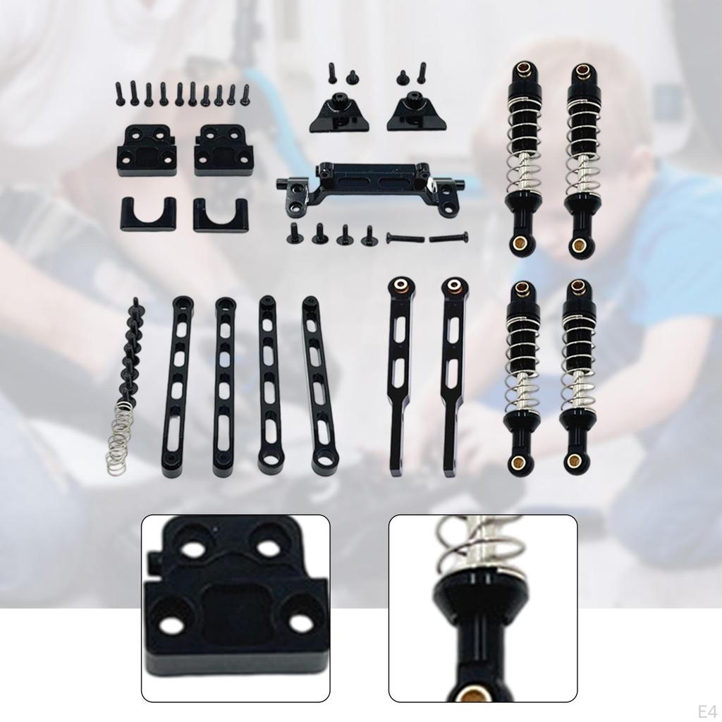 1/12 RC Upgrades Kit Fixing Components Shock Absorber Brackets Front Rear Axle Fixed Pull Rods for