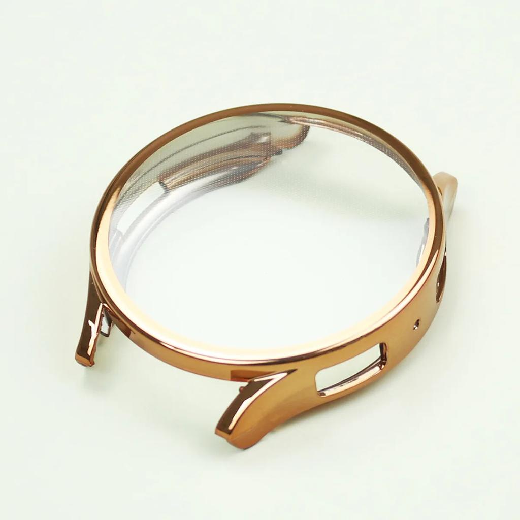 TPU Full Case for Samsung Galaxy Watch 4 5 6 7 40mm 44mm Protector Cover Coverage Silicone Bumper Screen Protection Accessories