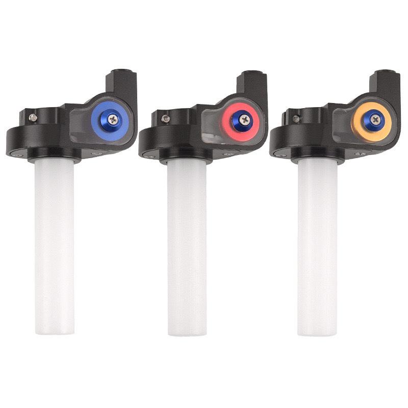 Punhos Acelerador para Motocicleta Acelerador de Giro Rápido 1/4 de Volta Punho Acelerador de Giro Rápido Para Motos de Terra Pit Bikes Motocross Peça Acessórios