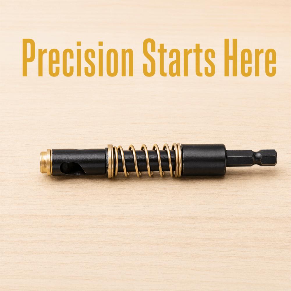 Spring-Loaded Guide Hinge Drill Bit 5mm Diameter Cabinet Drill Bit For Door Hinge Installation