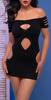 Ylgenia Black Mini Dress - Chilirose - Outfits and Dresses