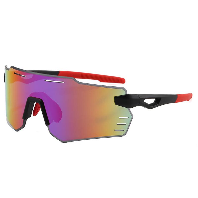Polarisierte Sportsonnenbrille für Herren Damen Outdoor Ultraleicht UV400 Schutz Sonnenbrille für Radfahren Laufen Fahren Mountainbike Sonnenbrille
