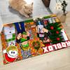 1Pc Elf Shelf Roblox Carpet Rug Soft Washable Antislip Home Living Room Sofa Mats Personalized Christmas Rug