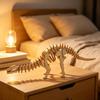3D Dinosaur Puzzle: Wooden Hand-Assembled Educational Toy for Kids