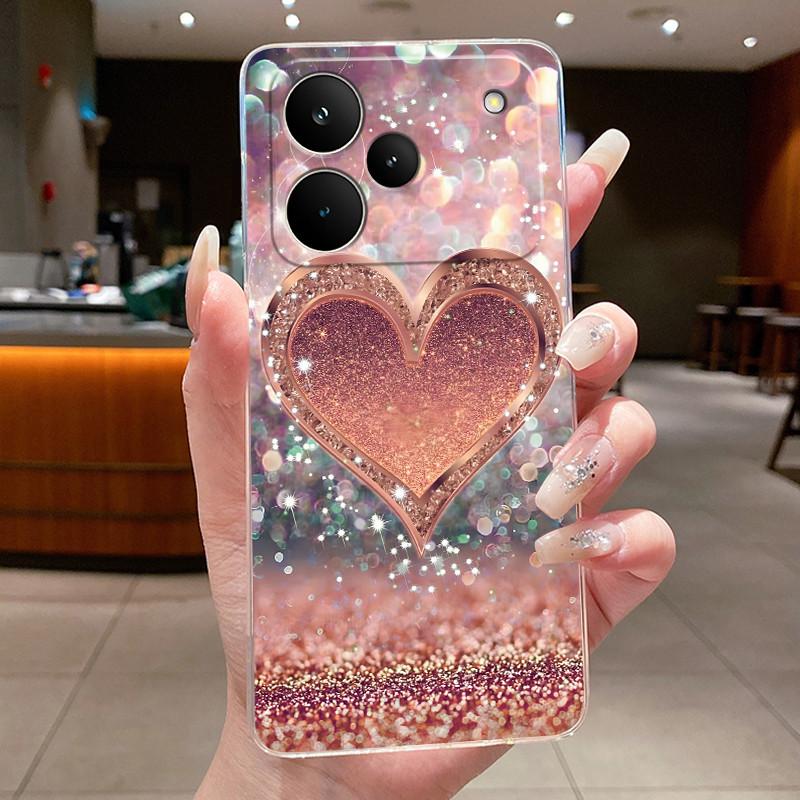 Phone Case For OPPO Realme P4 Coque Realme P4 Pro Funda P4PRO Butterfly Protective Casing Transparent Soft Silicone TPU Cover