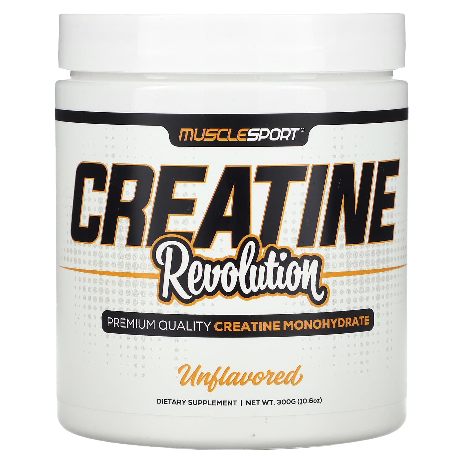

Creatine Revolution, Unflavored, 300G (10.6Oz)