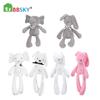 BBSKY Long-Legged Elephant & Rabbit Plush Baby Comfort Toy Set